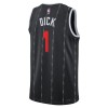 Maillot Basket Homme Toronto Raptors Grady Dick 2025-26 Nike City Edition Noir Swingman